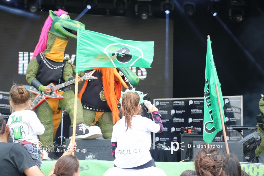 AcercArte: Los Heavysaurios brillaron en el escenario mayor
