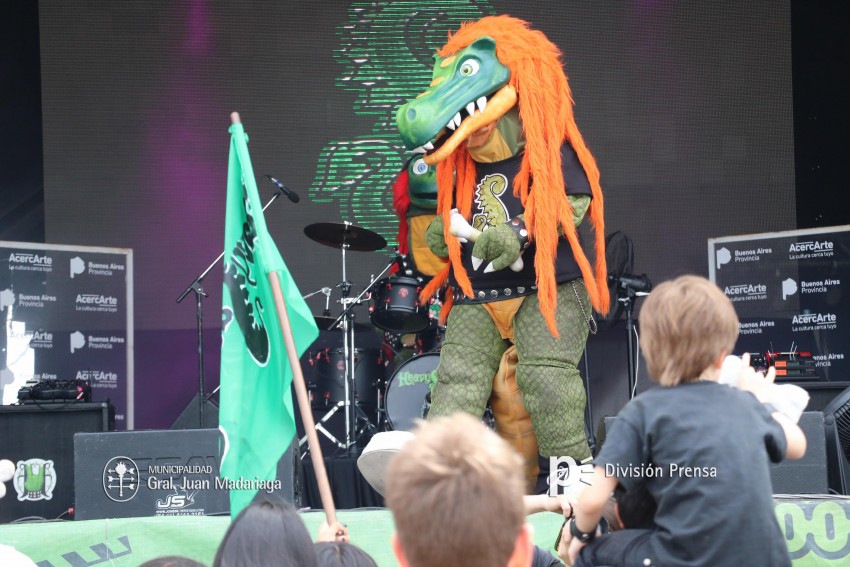 AcercArte: Los Heavysaurios brillaron en el escenario mayor