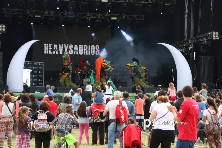 AcercArte: Los Heavysaurios brillaron en el escenario mayor