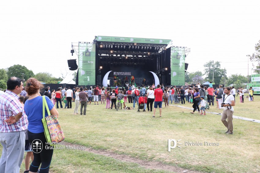 AcercArte: Los Heavysaurios brillaron en el escenario mayor