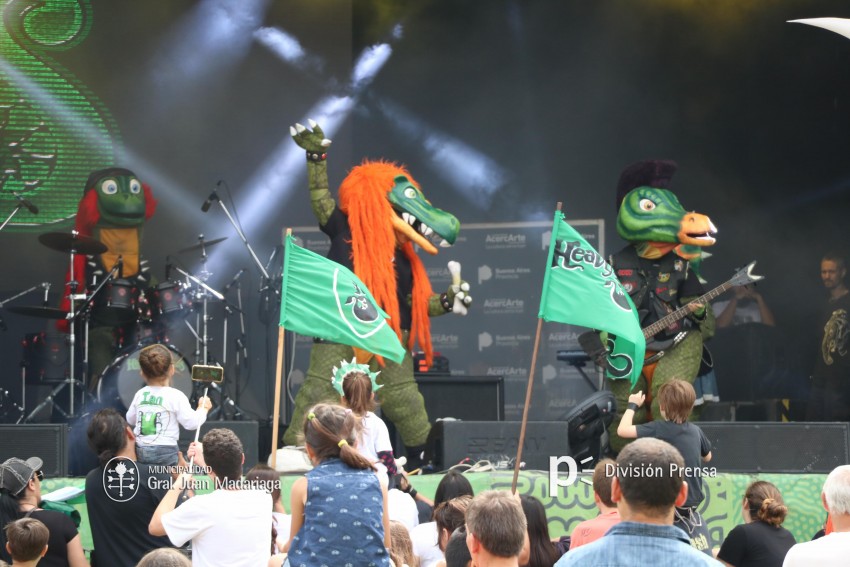 AcercArte: Los Heavysaurios brillaron en el escenario mayor