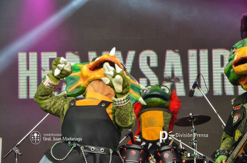 AcercArte: Los Heavysaurios brillaron en el escenario mayor