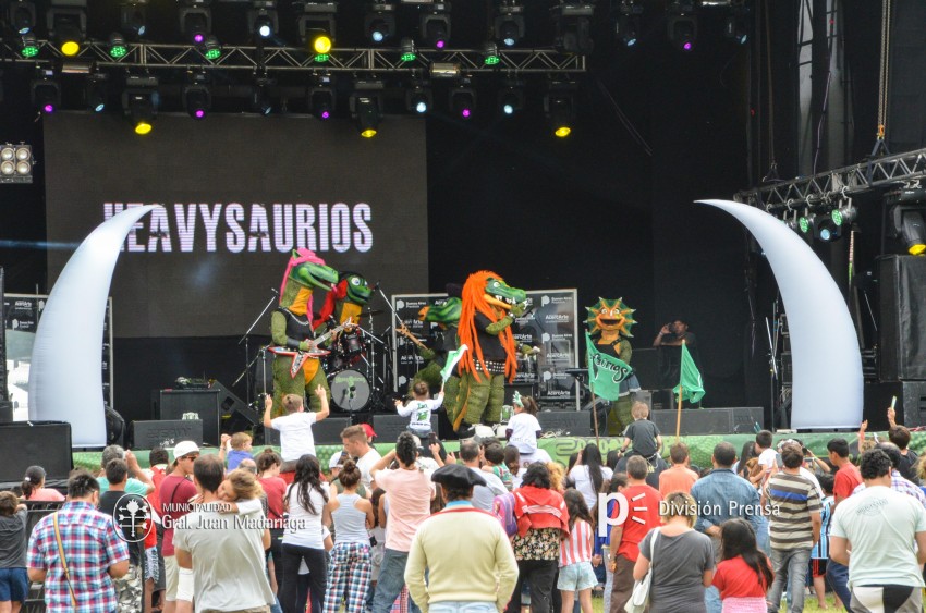 AcercArte: Los Heavysaurios brillaron en el escenario mayor