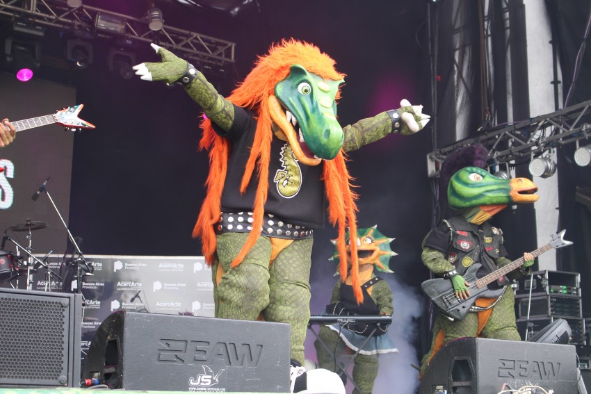 AcercArte: Los Heavysaurios brillaron en el escenario mayor