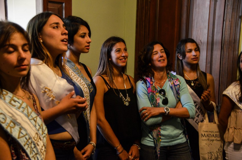 Reinas invitadas recorrieron la ciudad y sus museos