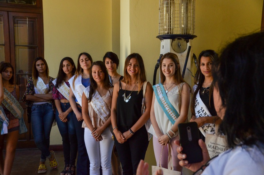 Reinas invitadas recorrieron la ciudad y sus museos