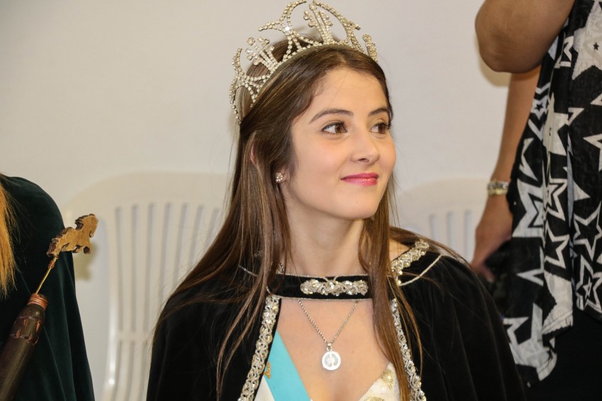 Santoro recibi a reinas invitadas en el Palacio Municipal