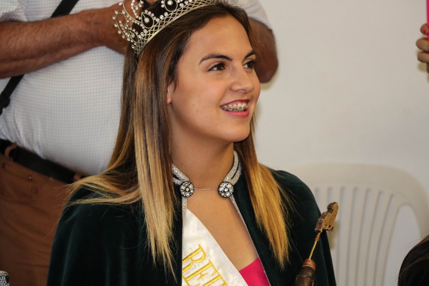 Santoro recibi a reinas invitadas en el Palacio Municipal