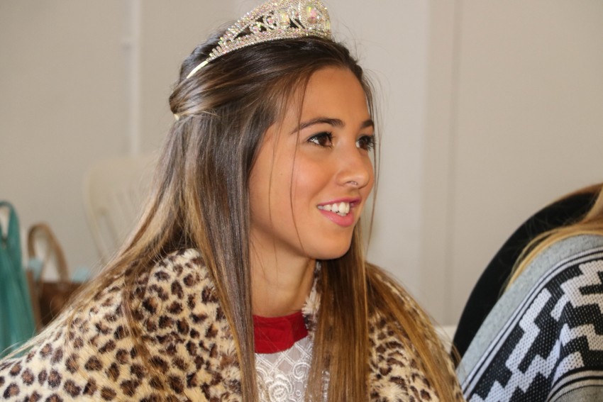 Santoro recibi a reinas invitadas en el Palacio Municipal