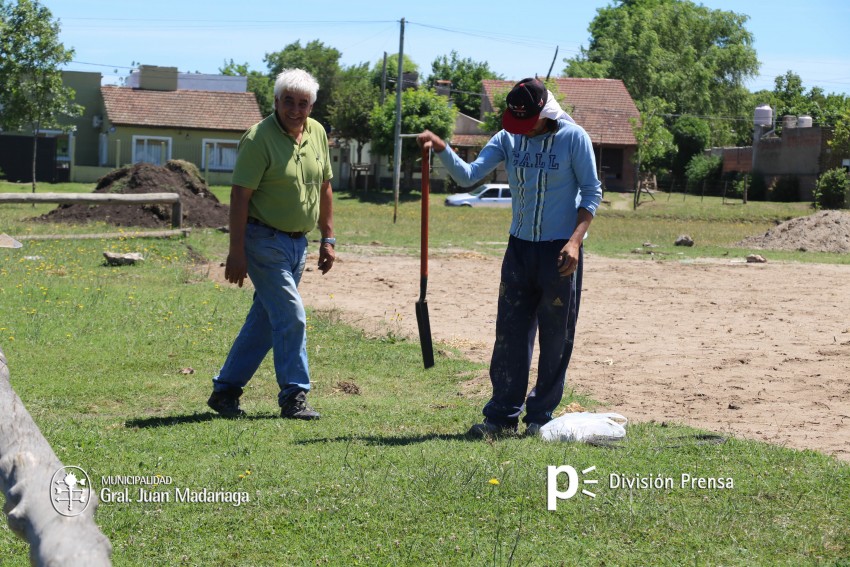 Avanza la construccin de la platea del Jardn Maternal