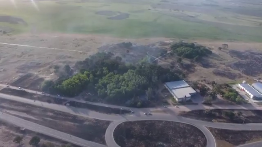 El efectivo trabajo de la guardia de ceniza impidi que el fuego se re