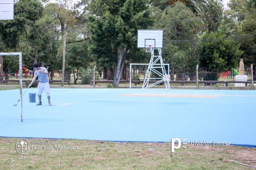 Playn deportivo: ltima etapa de refaccin