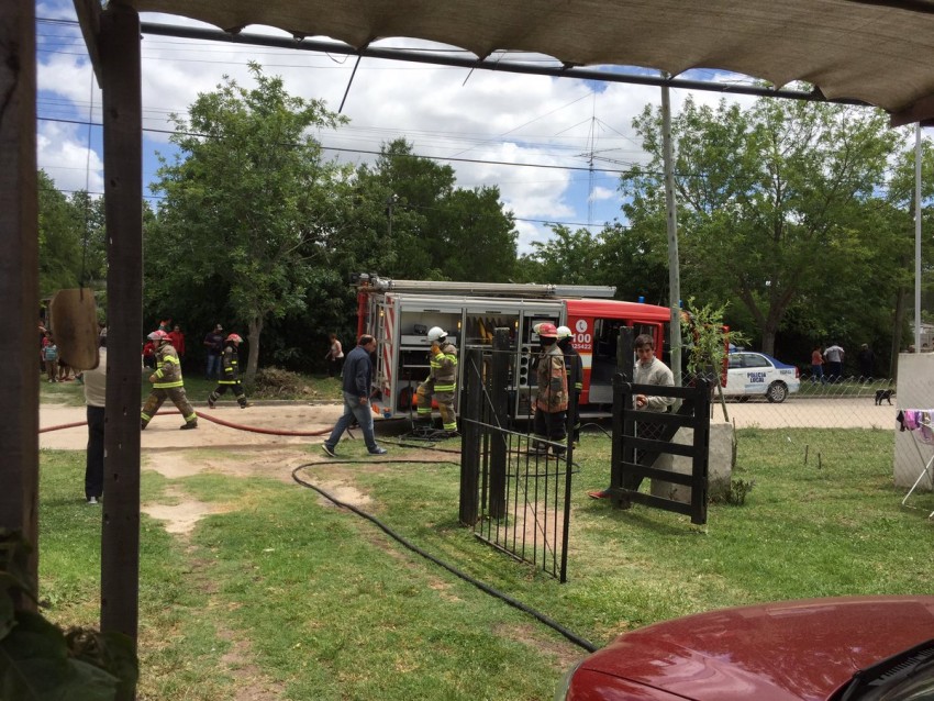 Corte de calle preventivo por incendio