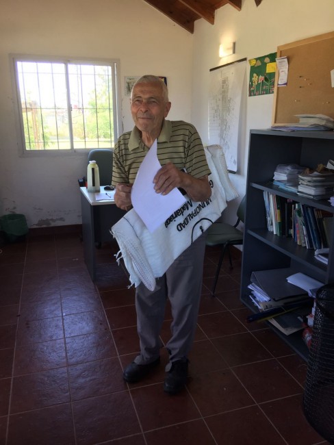 Entregaron bolsones y acreditaciones a parqueros