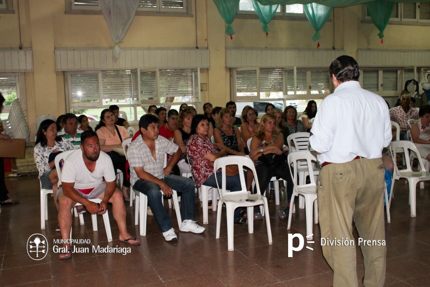 Se conform el primer Consejo de Administracin del barrio Pte. Pern