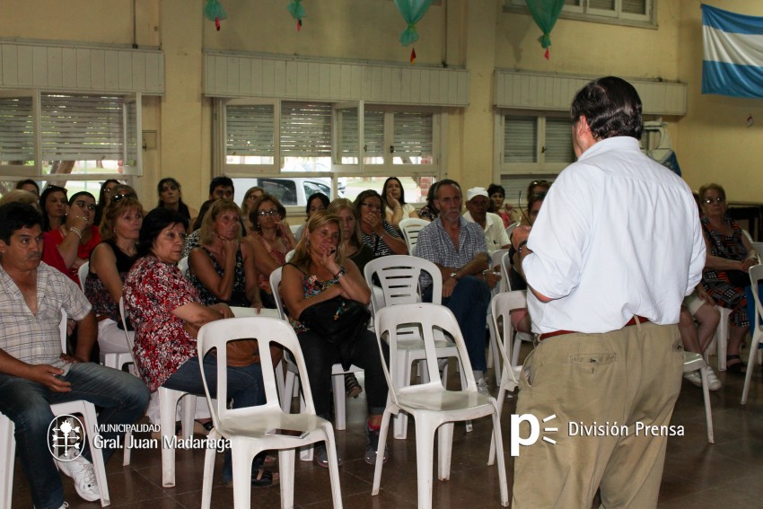 Se conform el primer Consejo de Administracin del barrio Pte. Pern