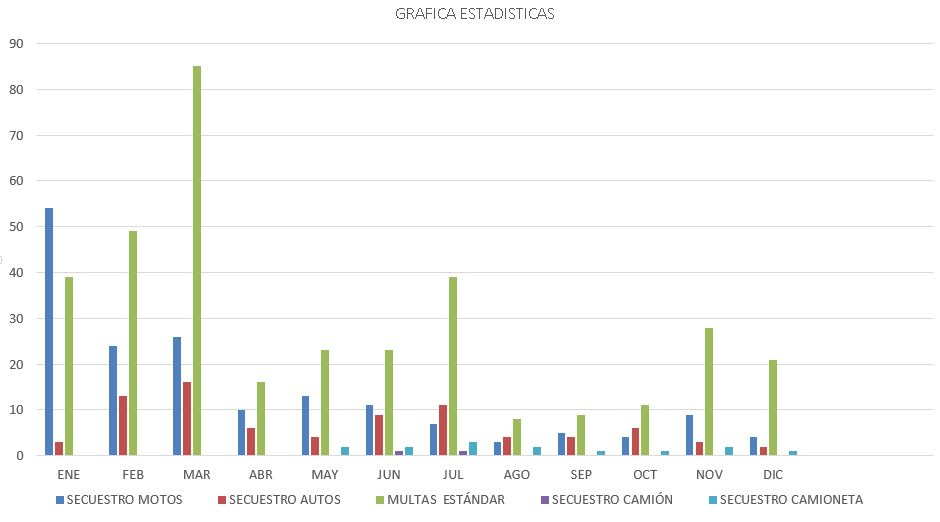 Trnsito termina el ao con ms de 600 infracciones labradas y 267 sec