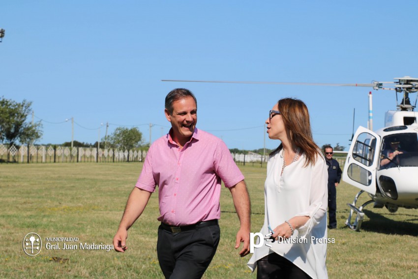 Mara Eugenia Vidal visit Madariaga y asegur que 