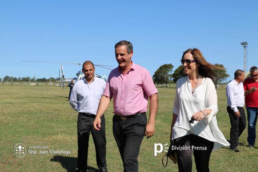 Mara Eugenia Vidal visit Madariaga y asegur que 