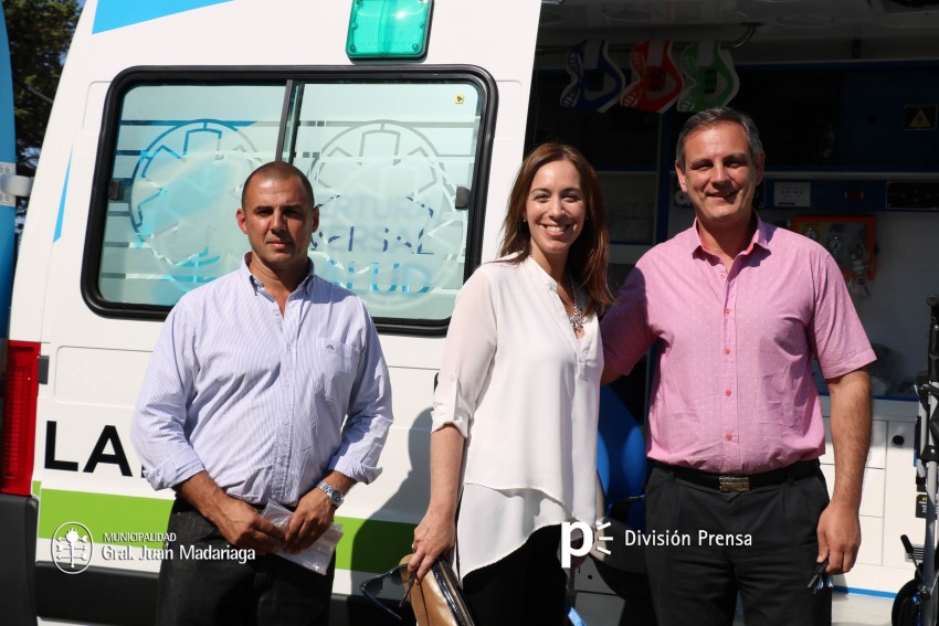 Mara Eugenia Vidal visit Madariaga y asegur que 