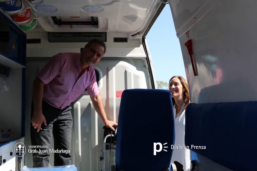 Mara Eugenia Vidal visit Madariaga y asegur que 