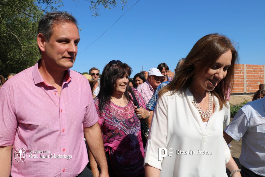 Mara Eugenia Vidal visit Madariaga y asegur que 