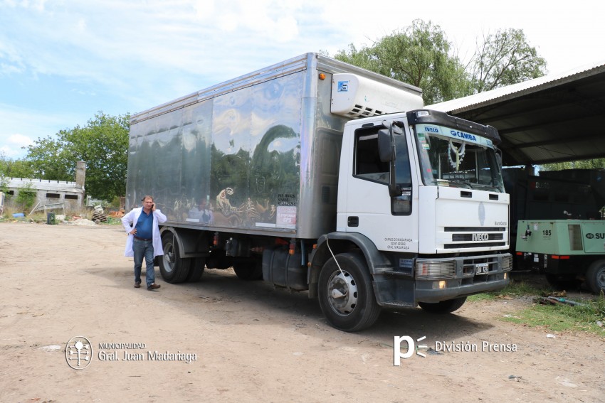Decomisaron unos 300 kilos de carne vacuna que era transportada sin fr