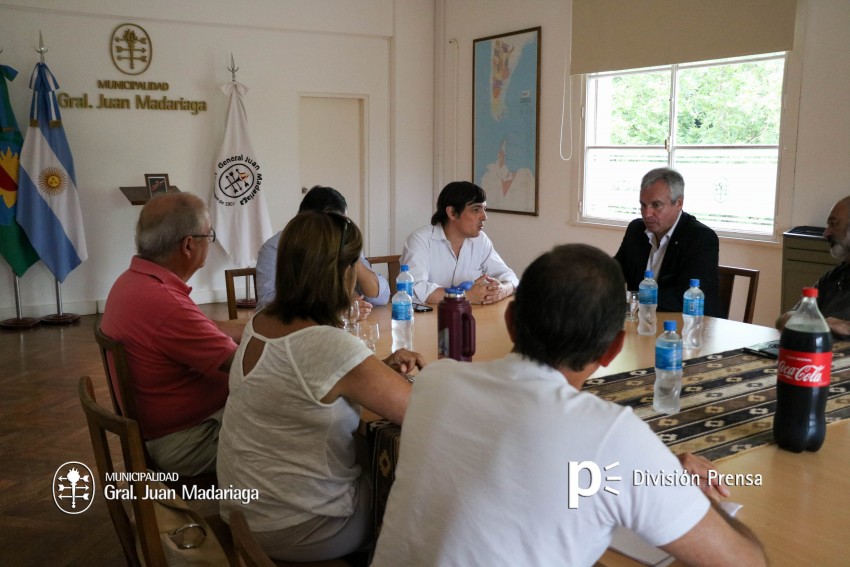 El Gobernador distrital del Rotary visit la ciudad