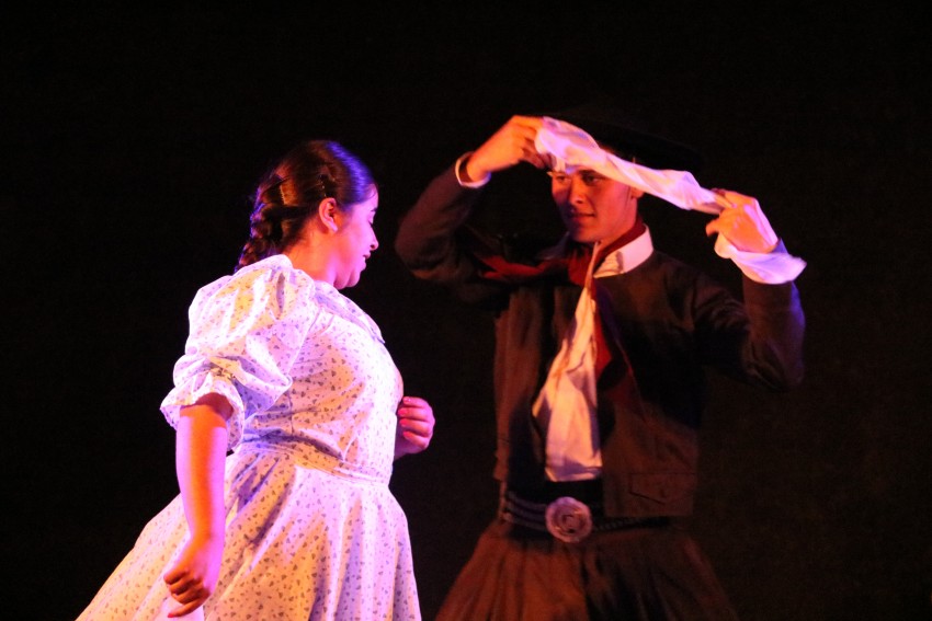 Folclore en los barrios pas por el Martn Fierro