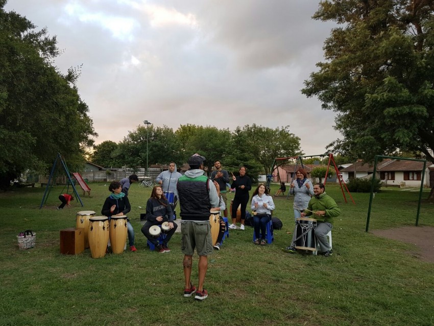 Hoy se bailar tango frente al municipio