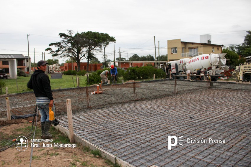 Rellenaron la segunda parte de la platea del jardn maternal