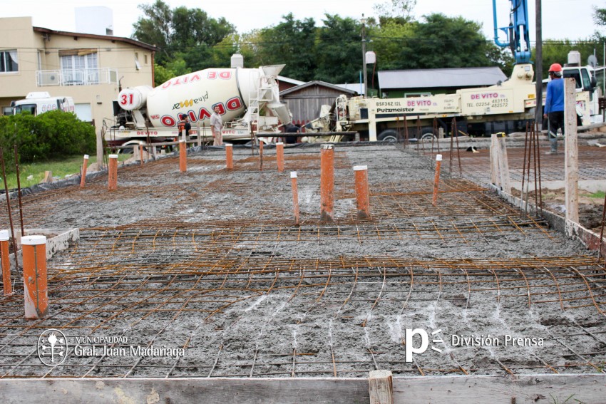 Rellenaron la segunda parte de la platea del jardn maternal