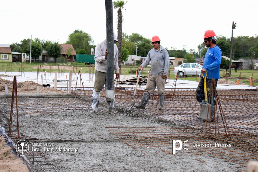 Rellenaron la segunda parte de la platea del jardn maternal