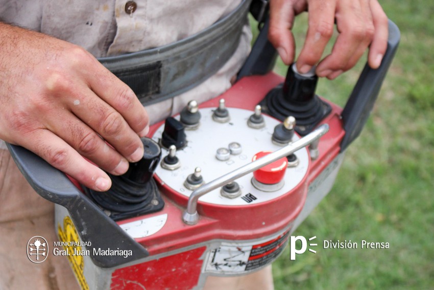 Rellenaron la segunda parte de la platea del jardn maternal