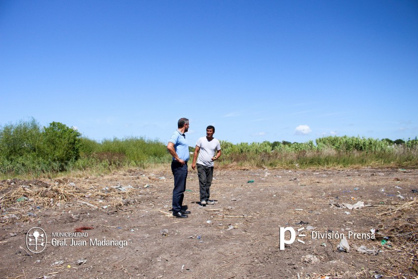 Santoro recorri la obra del plan de 36 viviendas sociales