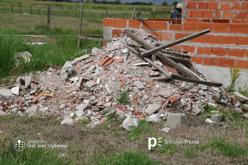 Detectaron irregularidades en construcciones del barrio Los Pinos