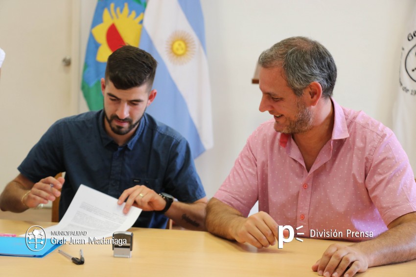 Se firm el convenio con la empresa Ecoplata para regularizar la situa