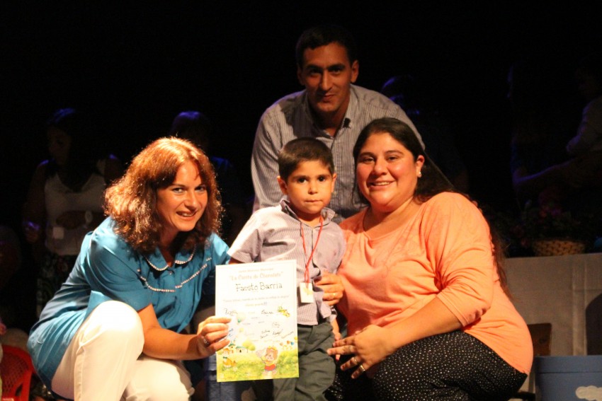 Egresaron los ni�os del jard�n maternal municipal 