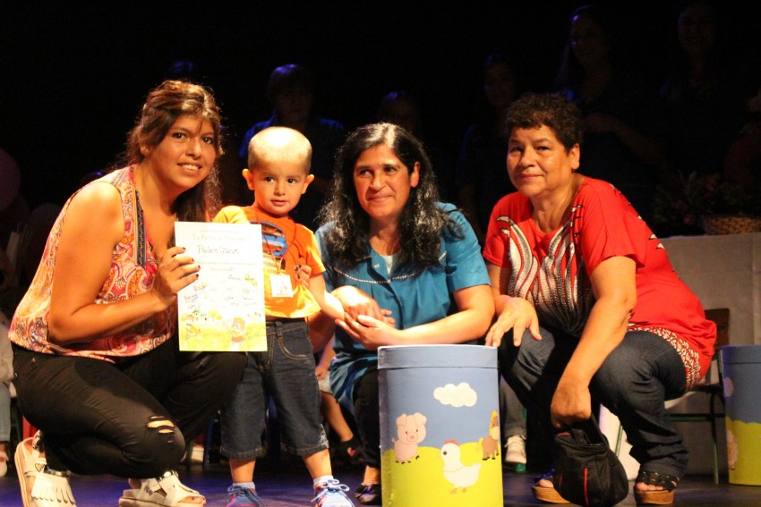 Egresaron los ni�os del jard�n maternal municipal 