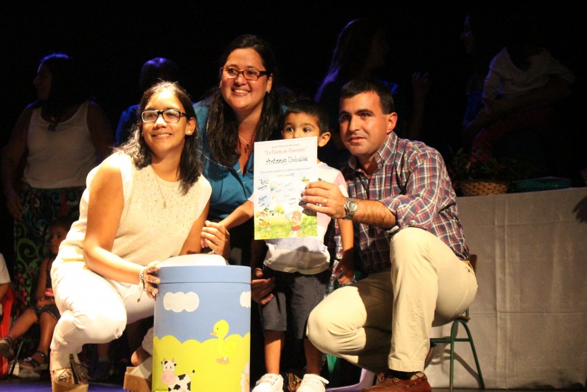 Egresaron los ni�os del jard�n maternal municipal 