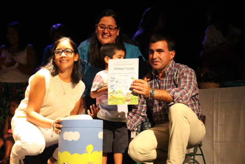 Egresaron los ni�os del jard�n maternal municipal 