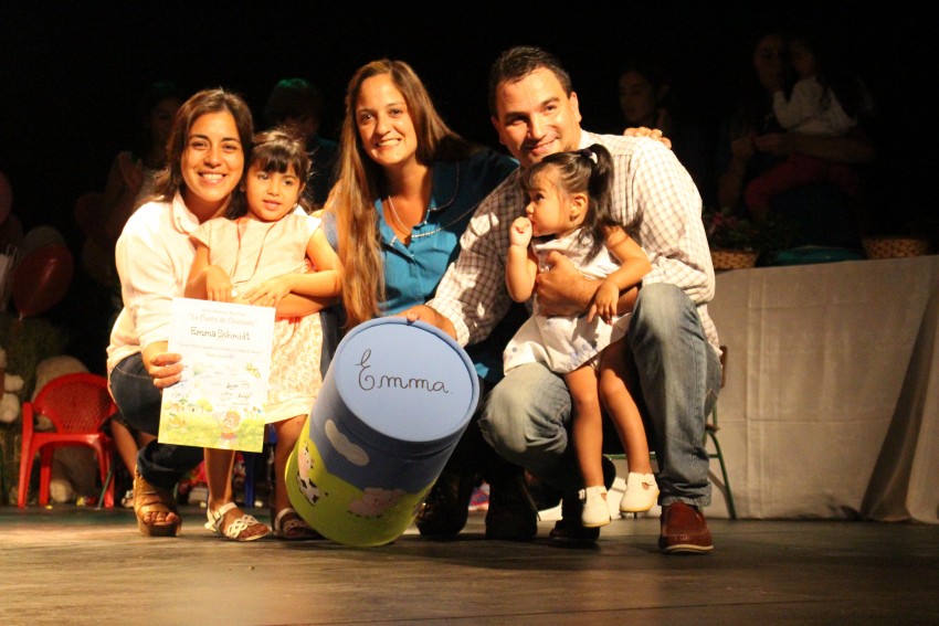 Egresaron los ni�os del jard�n maternal municipal 