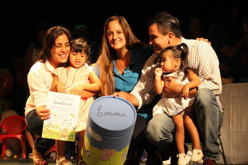 Egresaron los ni�os del jard�n maternal municipal 