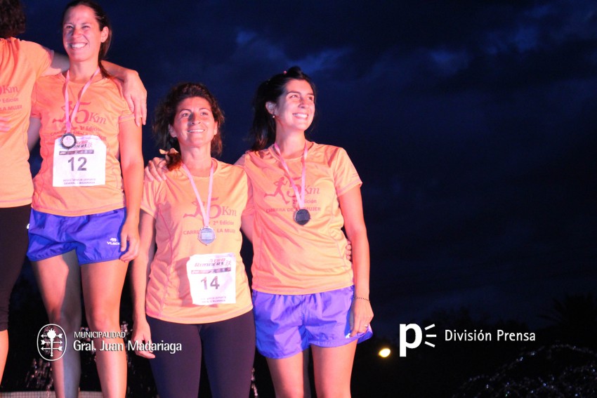 Clasificacin general de la carrera de la mujer