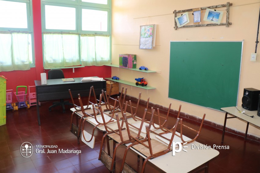 Culminaron los arreglos en la Escuela del paraje Santa Yola