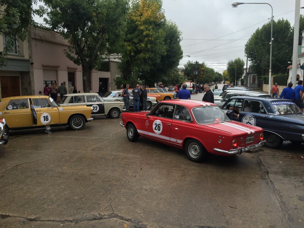 Llegaron los autos de Rally Pagos del Tuy Histrico
