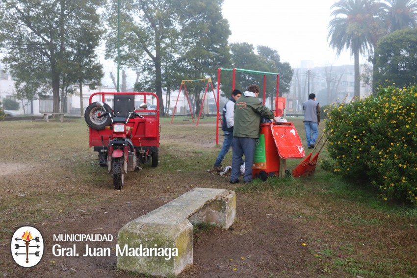 limpieza de parque anchorena