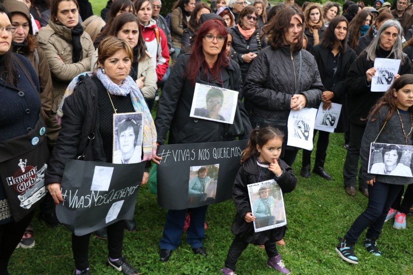 Marcha femicidios Madariaga Ni Una Menos