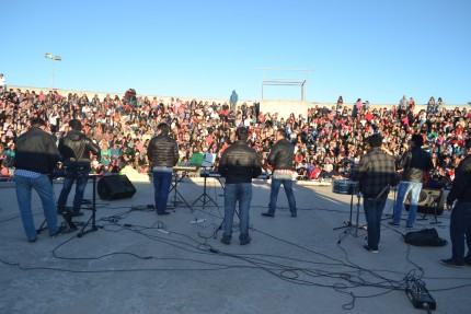 Multitudinario festejo