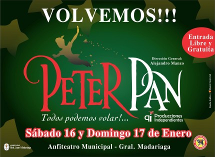 Peter Pan vuelve al Anfiteatro